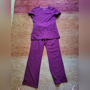 HeartSoul Purple Scrubs